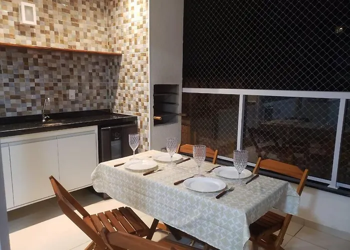 Apto Novo, Completo E Super Bem Localizado Ubatuba